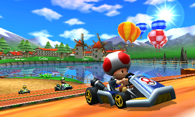 mario kart 3d world